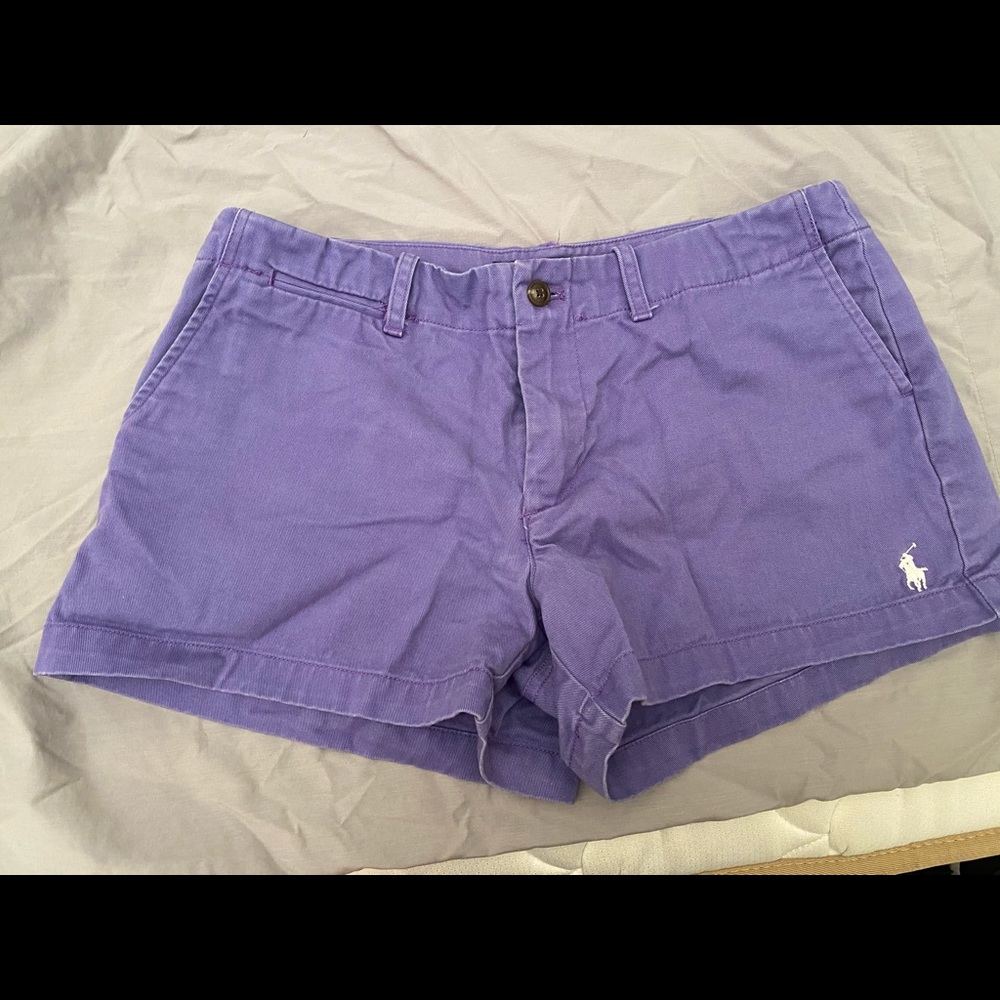 Ralph Lauren Sport Purple Shorts size 6